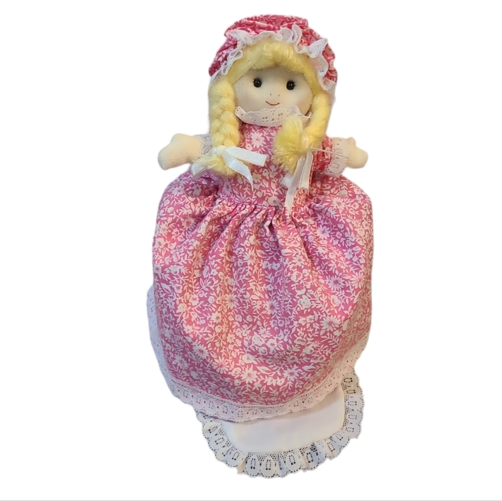 10" Topsy Turvy Rag Doll Goldilock and the 2 Bears Handmade Folk missing baby - Picture 4 of 4
